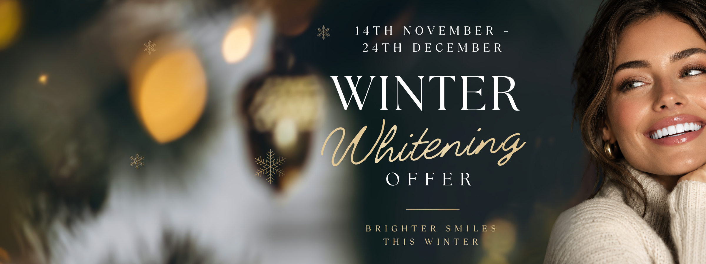 Boutique Winter Whitening Offer: Register Your Interest